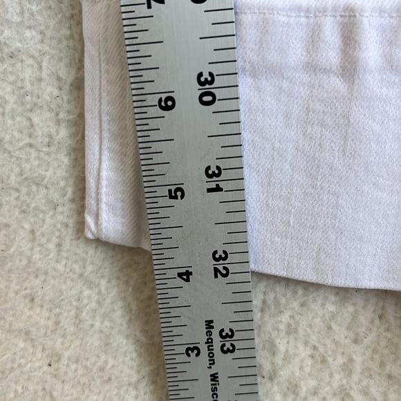 J Crew Wide-leg denim trouser in white Womens Size 31 - Picture 8 of 12